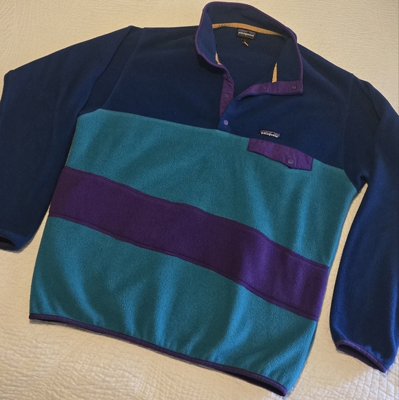 One-Of-A-Kind Patagonia Synchilla Pullover, Size Large - Picture 1 of 7